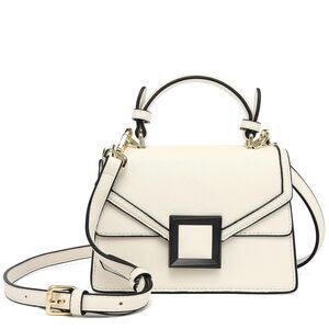 9809 Top Handle Purses , Crossbody Bags , Handbags, H208602 - White